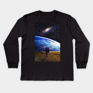 Wherever We Go Kids Long Sleeve T-Shirt